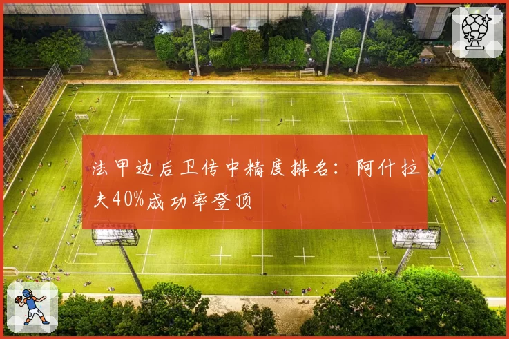 法甲边后卫传中精度排名:阿什拉夫40%成功率登顶