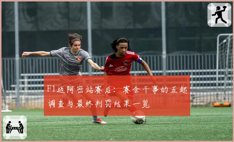 F1迈阿密站赛后：赛会干事的五起调查与最终判罚结果一览