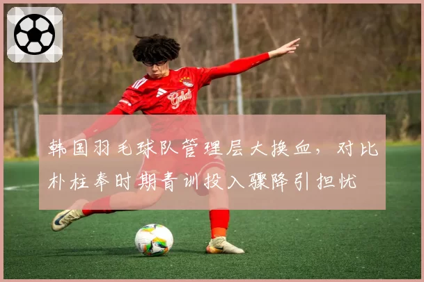 韩国羽毛球队管理层大换血，对比朴柱奉时期青训投入骤降引担忧